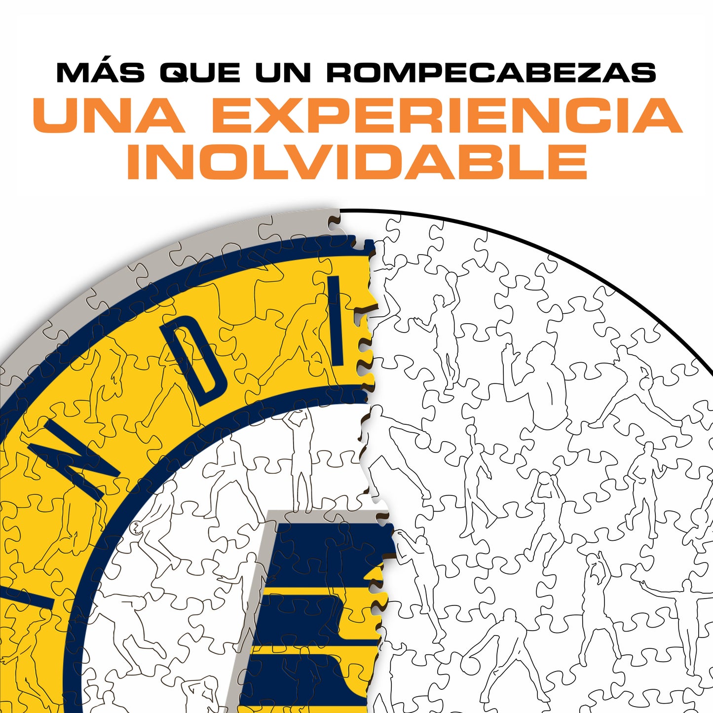 Indiana Pacers™ - Rompecabezas de Madera