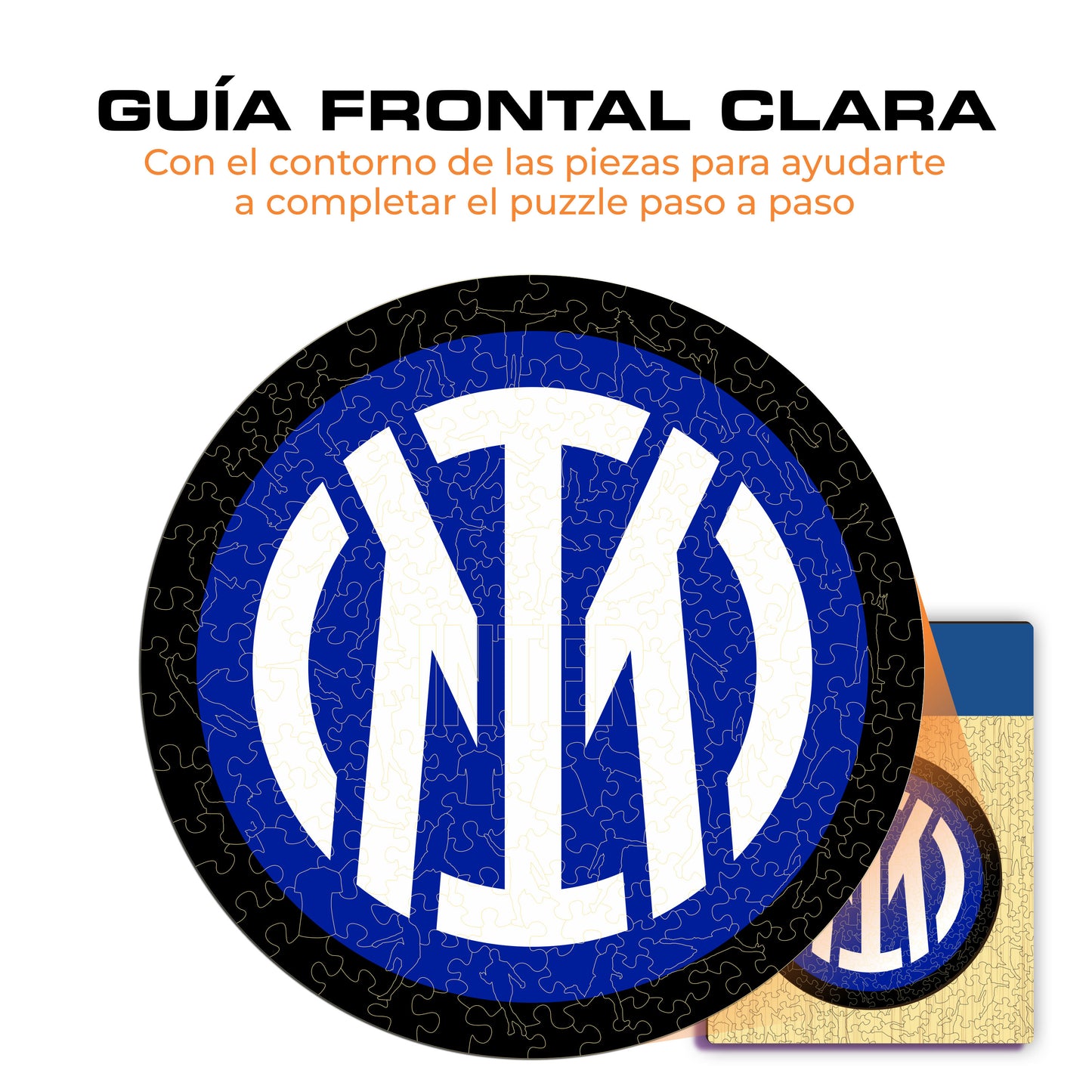 FC Inter® Escudo - Rompecabezas de Madera