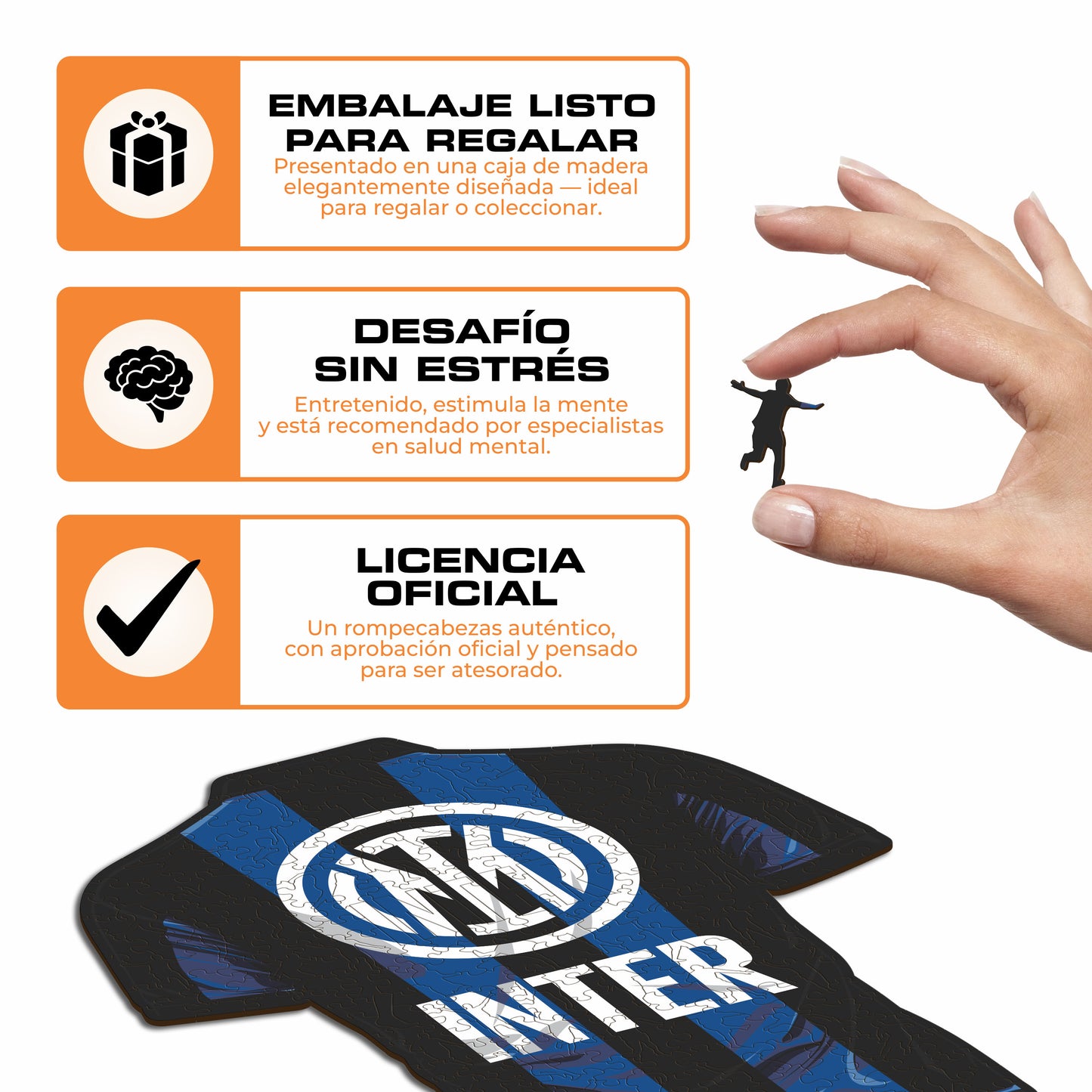 FC Inter® Jersey - Rompecabezas de Madera