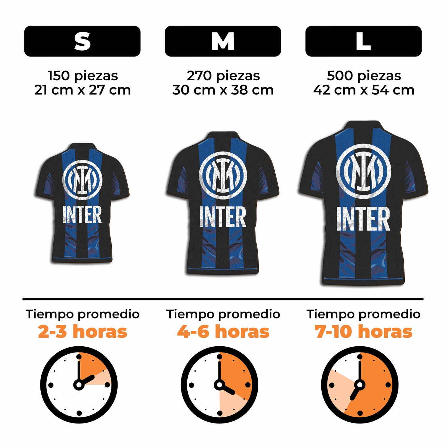 FC Inter® Jersey - Rompecabezas de Madera