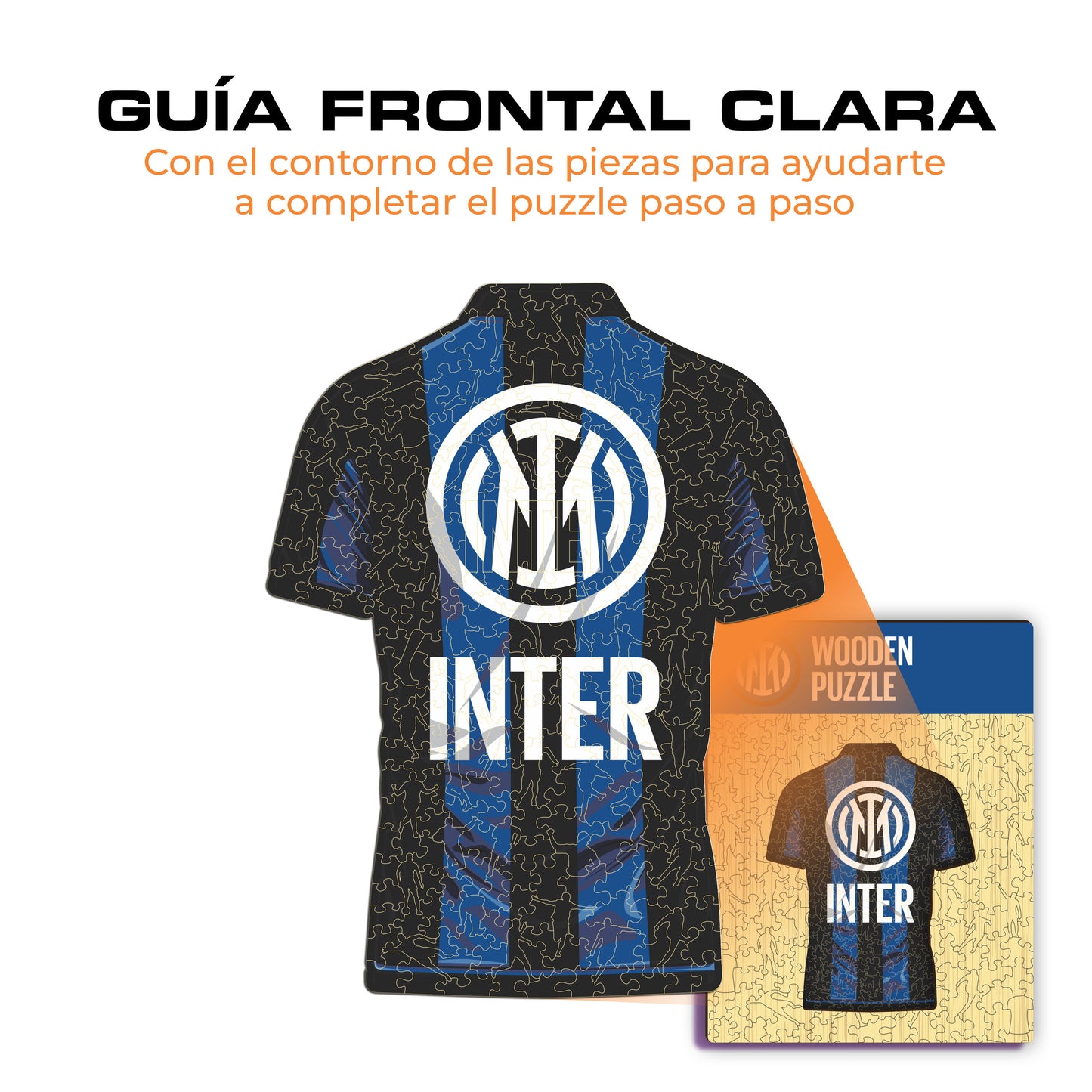 FC Inter® Jersey - Rompecabezas de Madera
