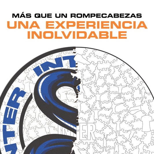 FC Inter® Serpiente - Rompecabezas de Madera