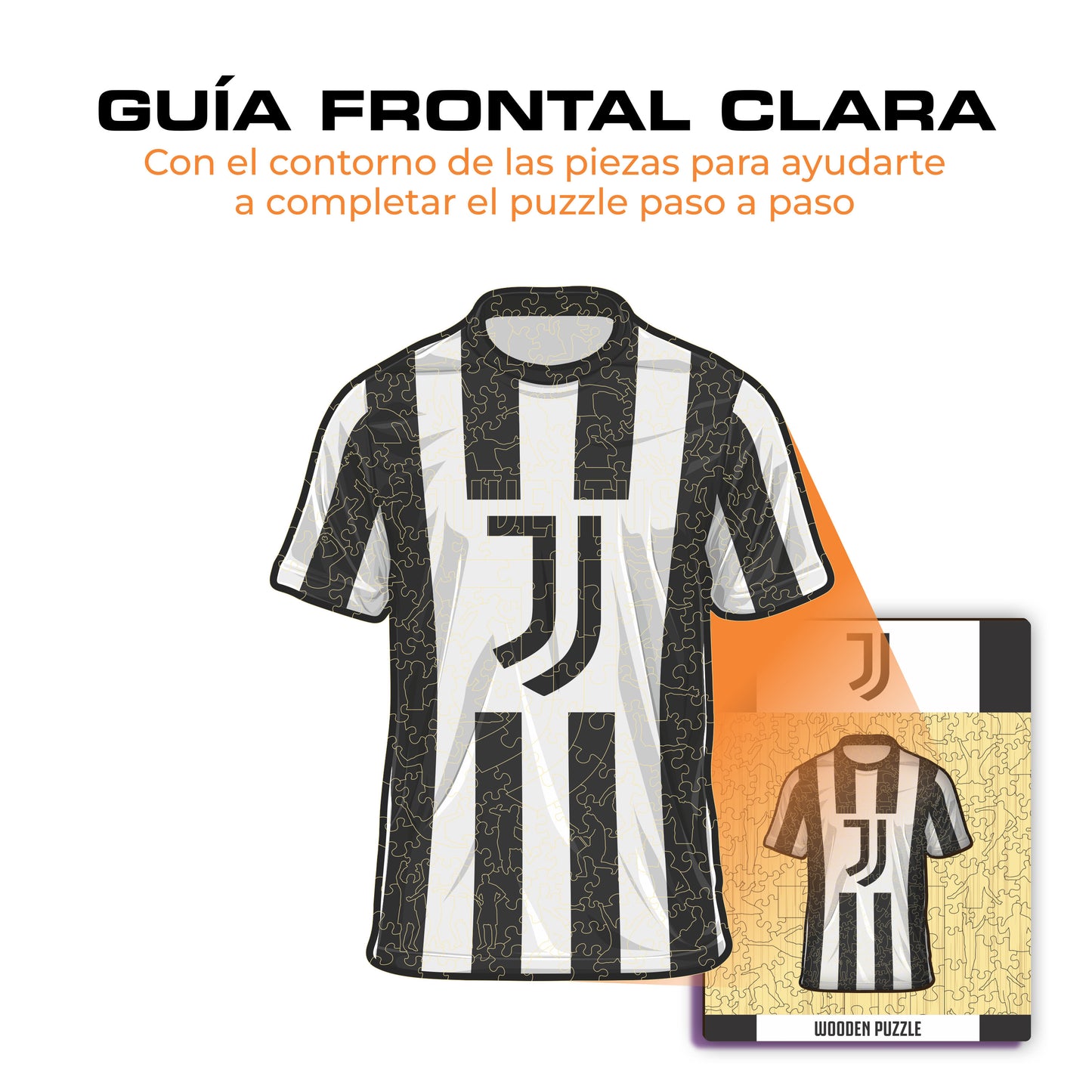 Juventus FC® Jersey - Rompecabezas de Madera