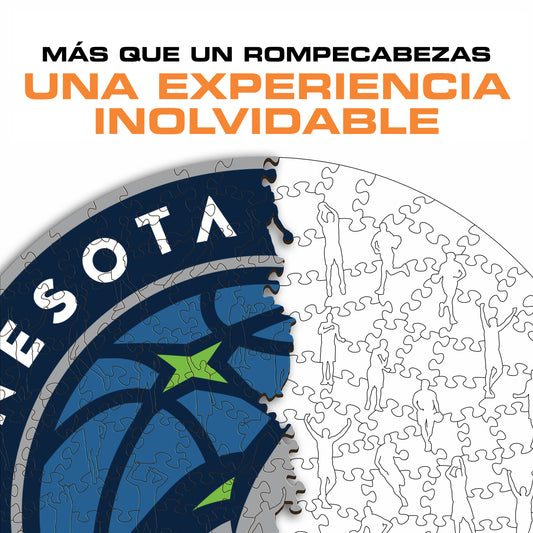 Minnesota Timberwolves™ - Rompecabezas de Madera