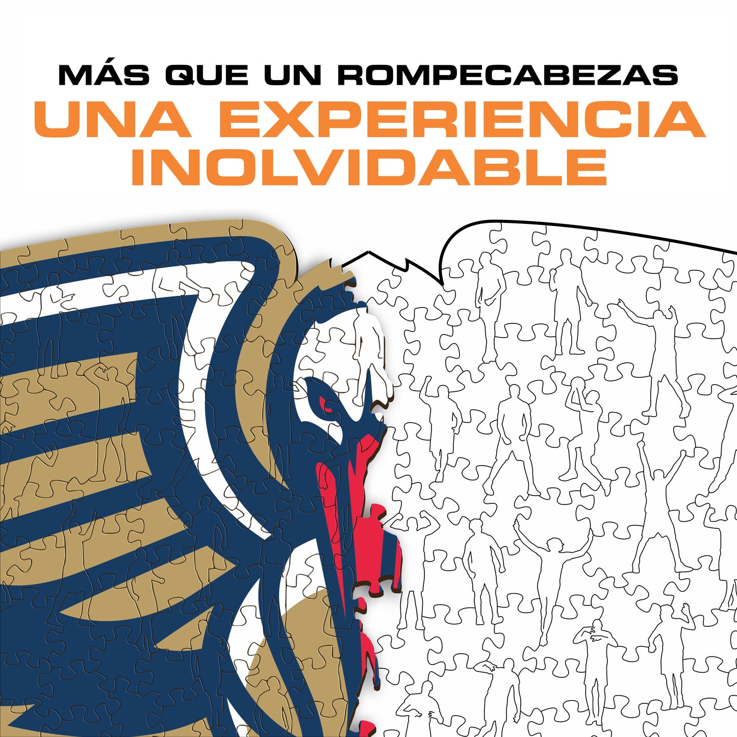 New Orleans Pelicans™ - Rompecabezas de Madera