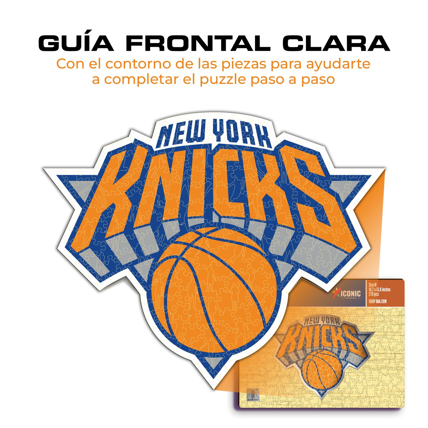New York Knicks™ - Rompecabezas de Madera