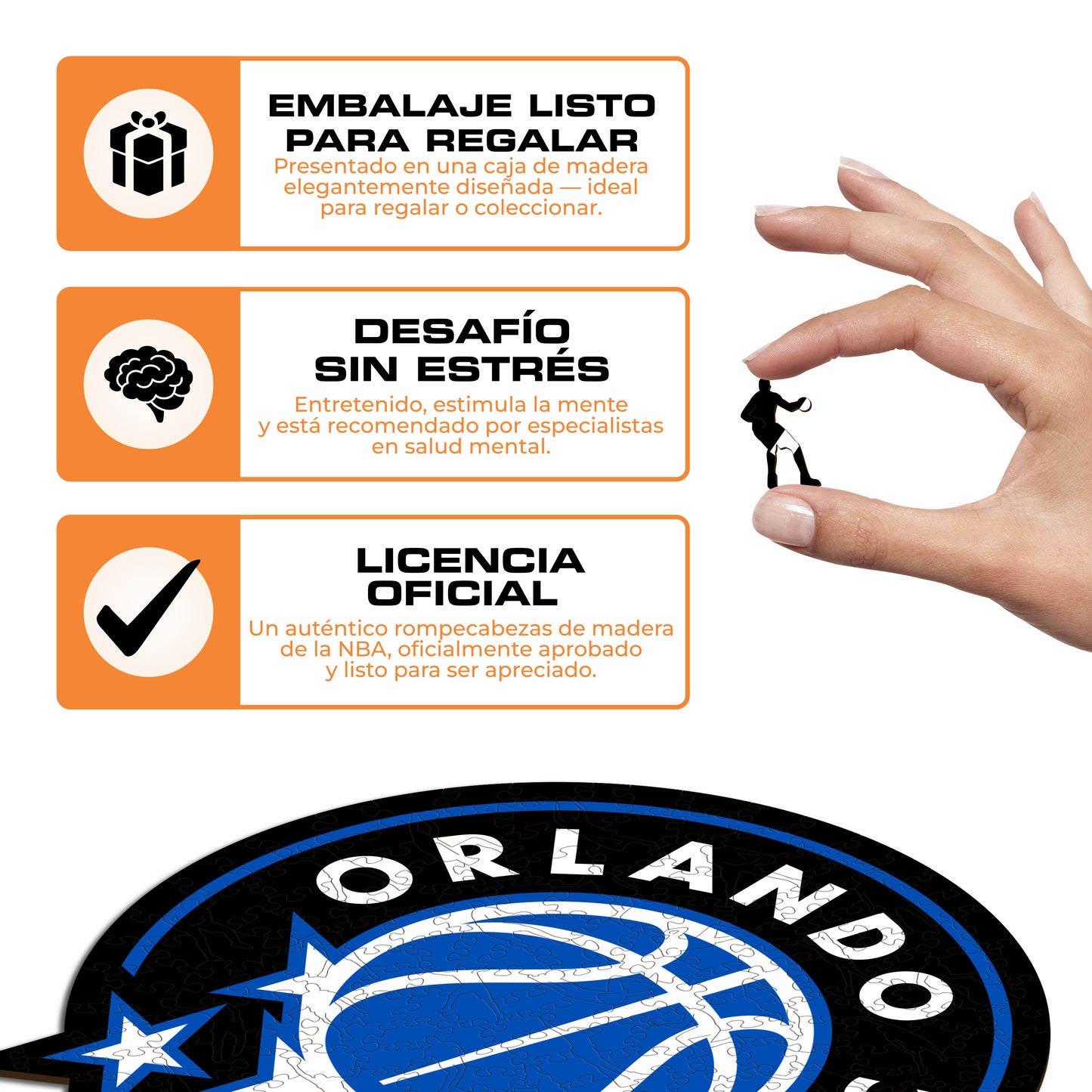 Orlando Magic™ - Rompecabezas de Madera