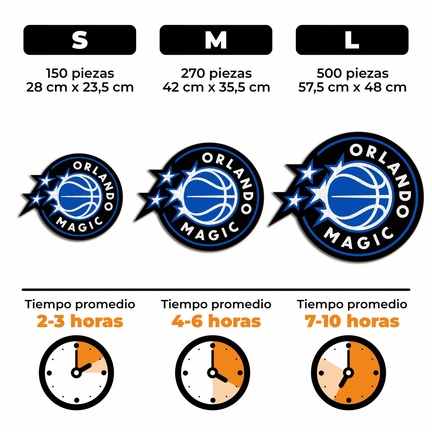 Orlando Magic™ - Rompecabezas de Madera