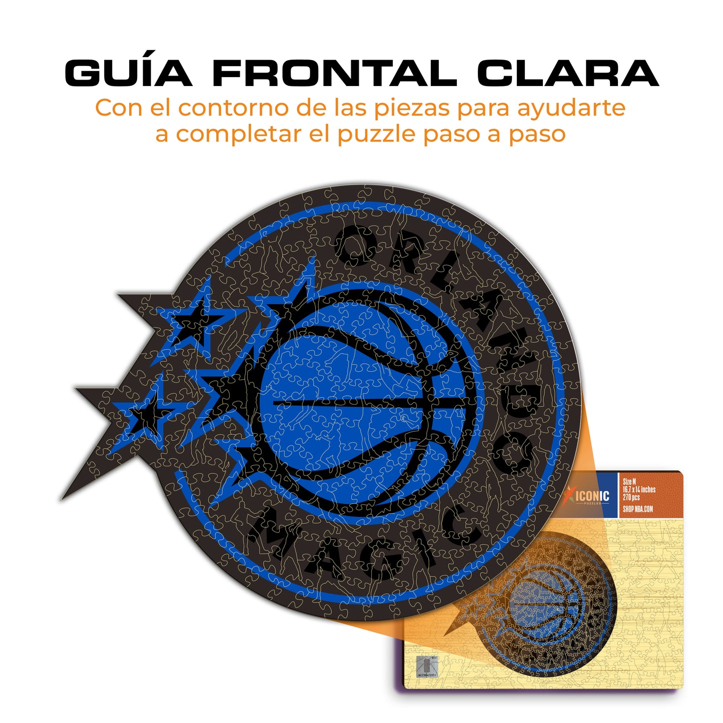 Orlando Magic™ - Rompecabezas de Madera
