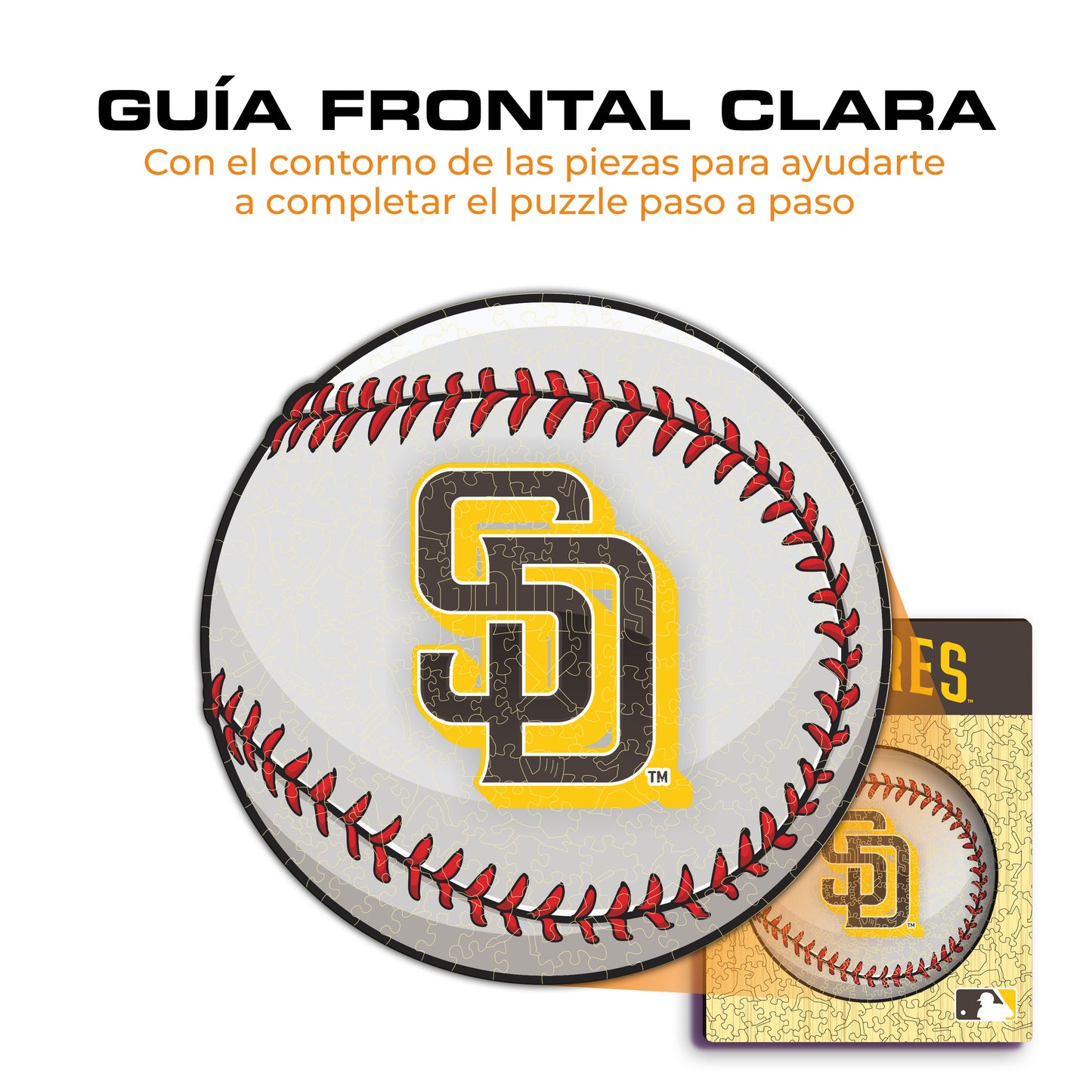 San Diego Padres™ - Rompecabezas de Madera