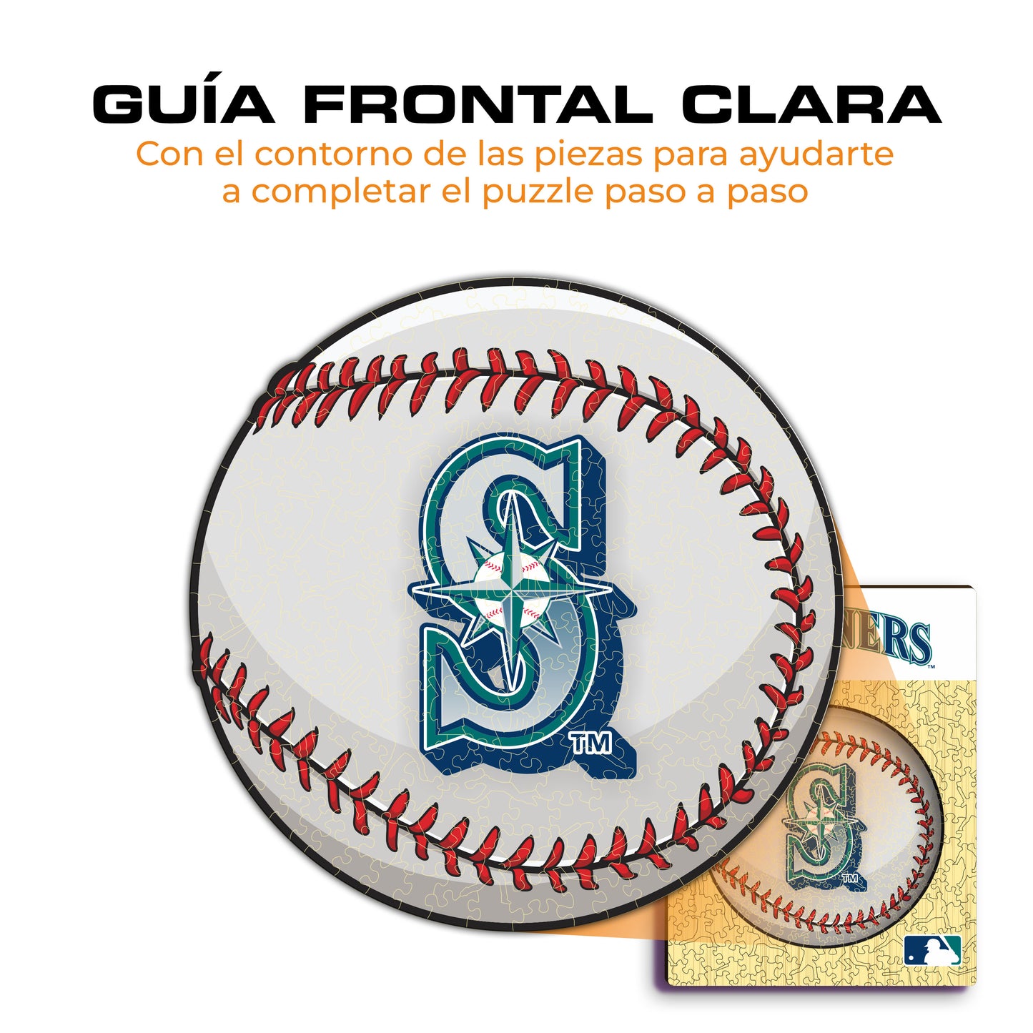 Seattle Mariners™ - Rompecabezas de Madera