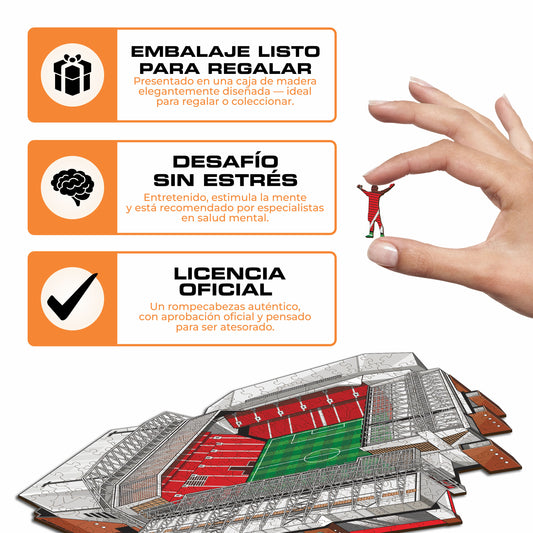 Liverpool FC® Anfield Stadium - Rompecabezas de Madera