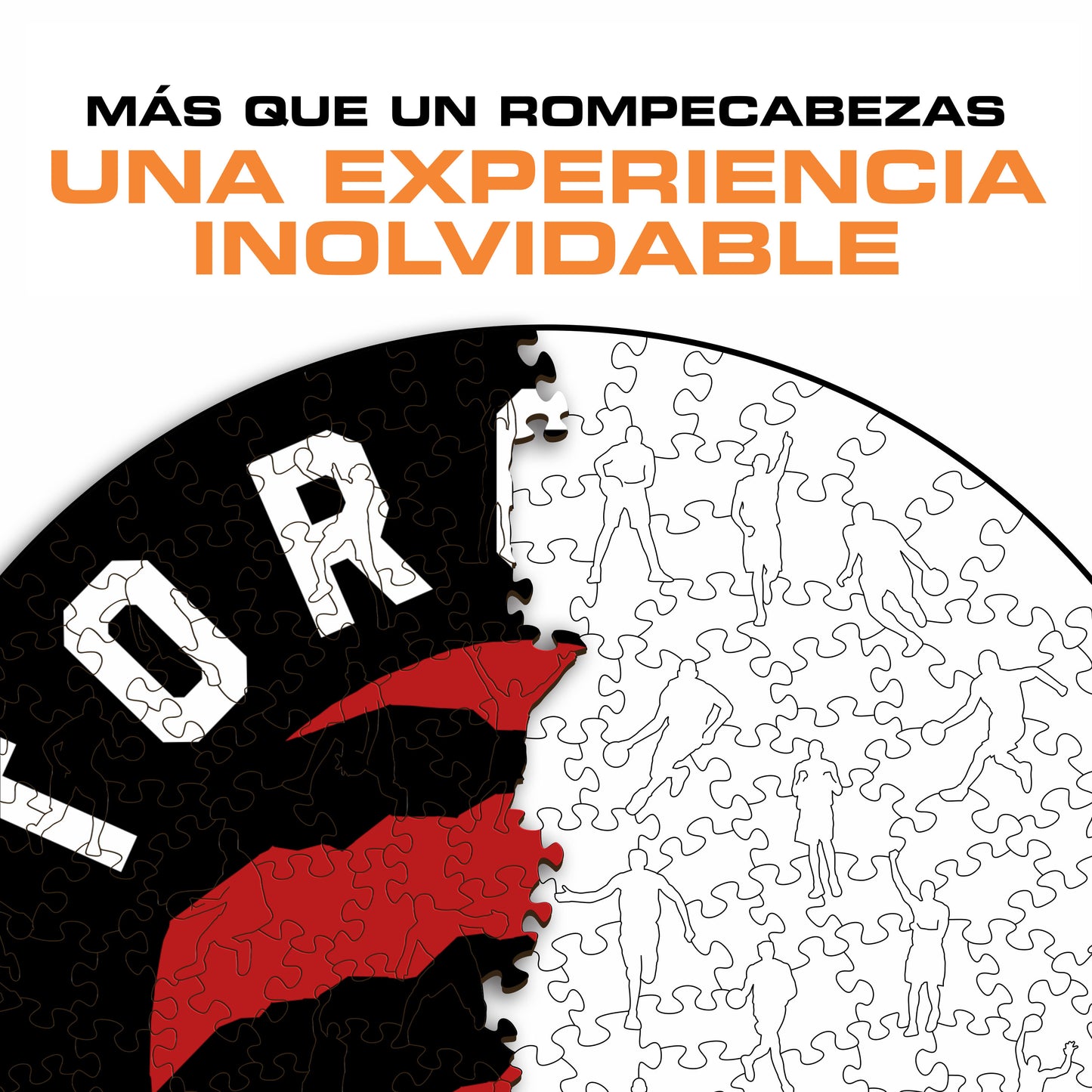 Toronto Raptors™ - Rompecabezas de Madera