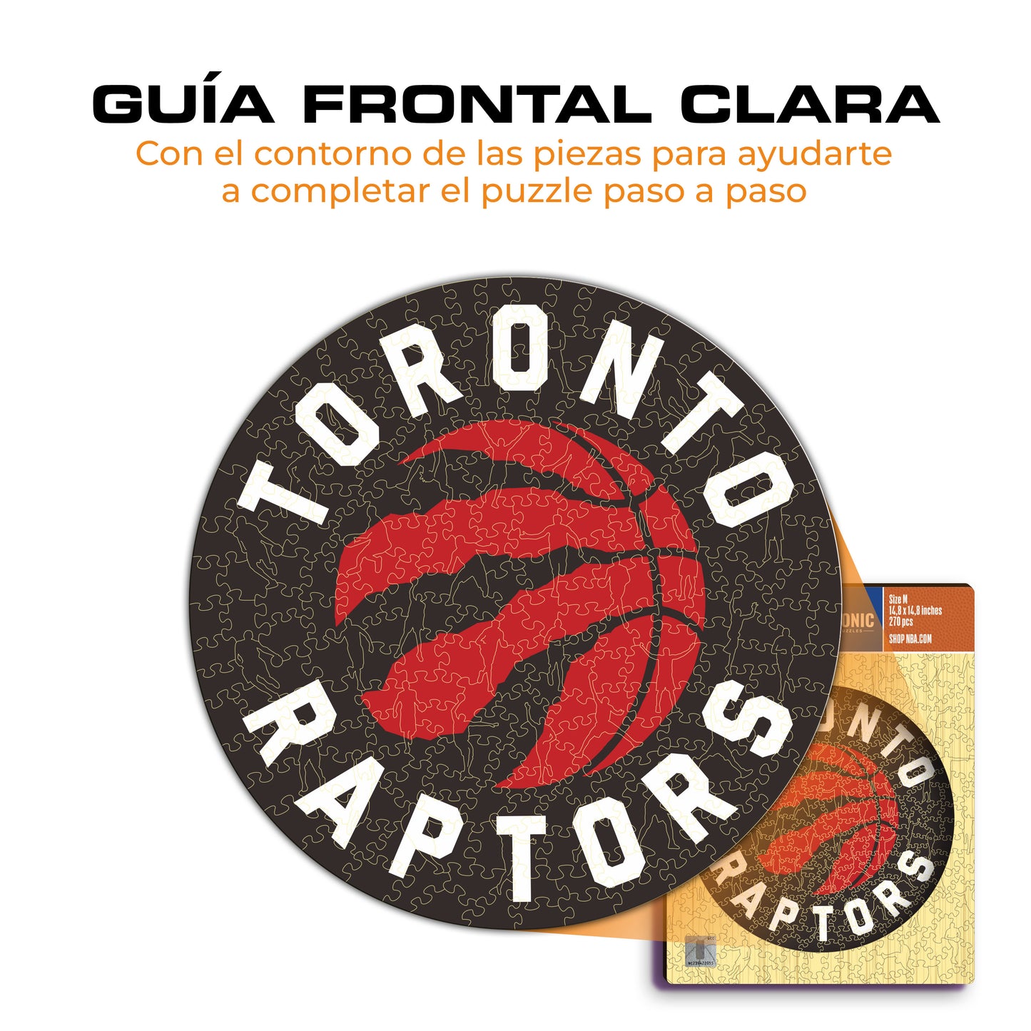 Toronto Raptors™ - Rompecabezas de Madera