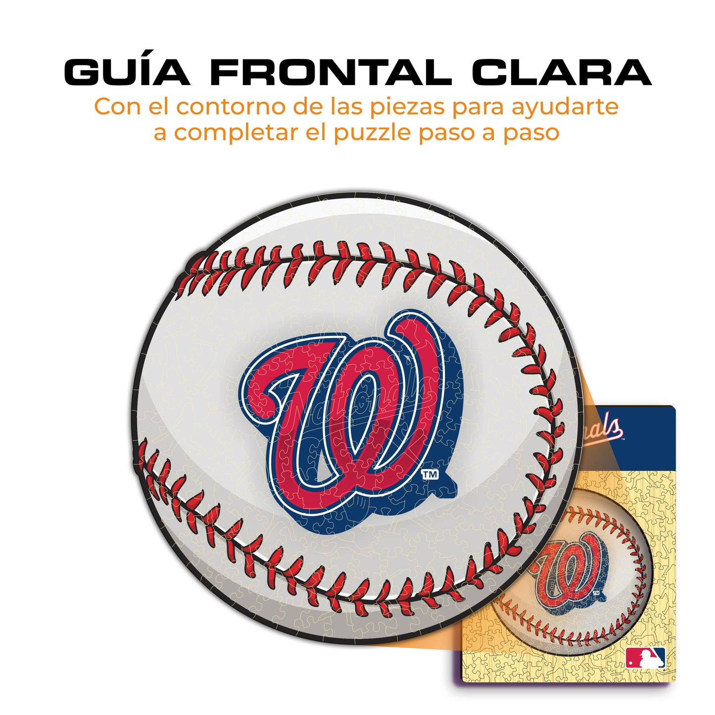 Washington Nationals™ - Rompecabezas de Madera