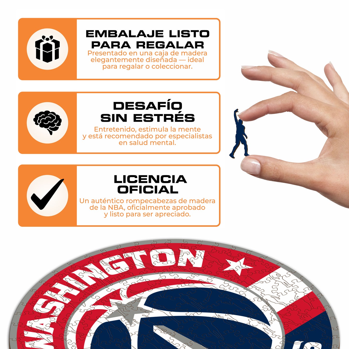 Washington Wizards™ - Rompecabezas de Madera
