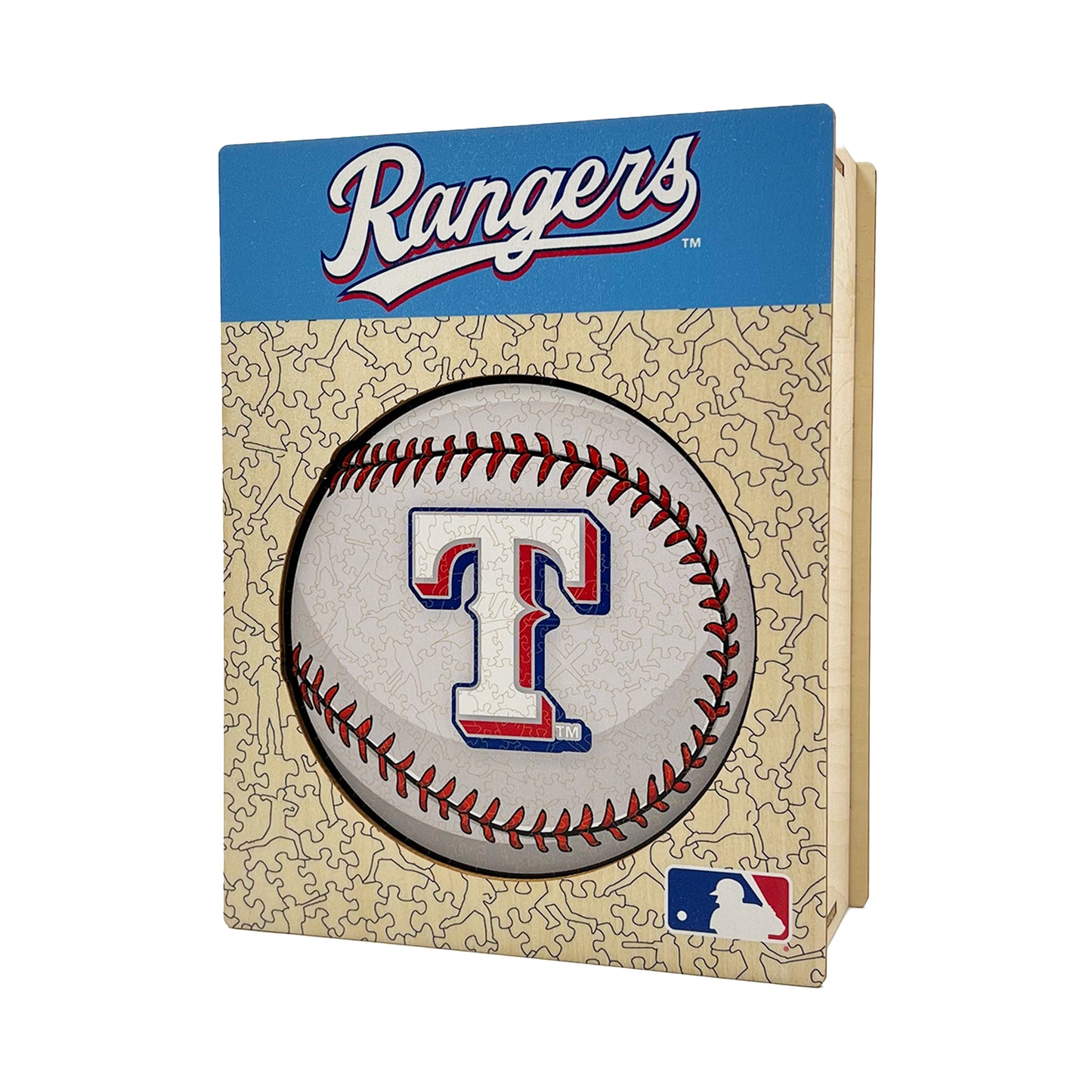 Texas Rangers™ - Rompecabezas de Madera