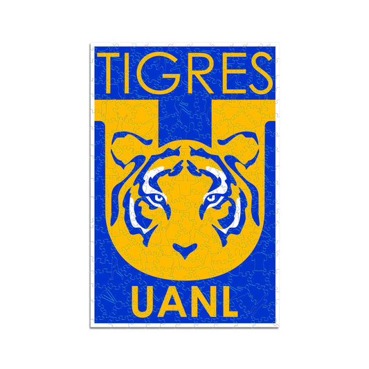 Tigres UANL® Escudo - Rompecabezas de Madera