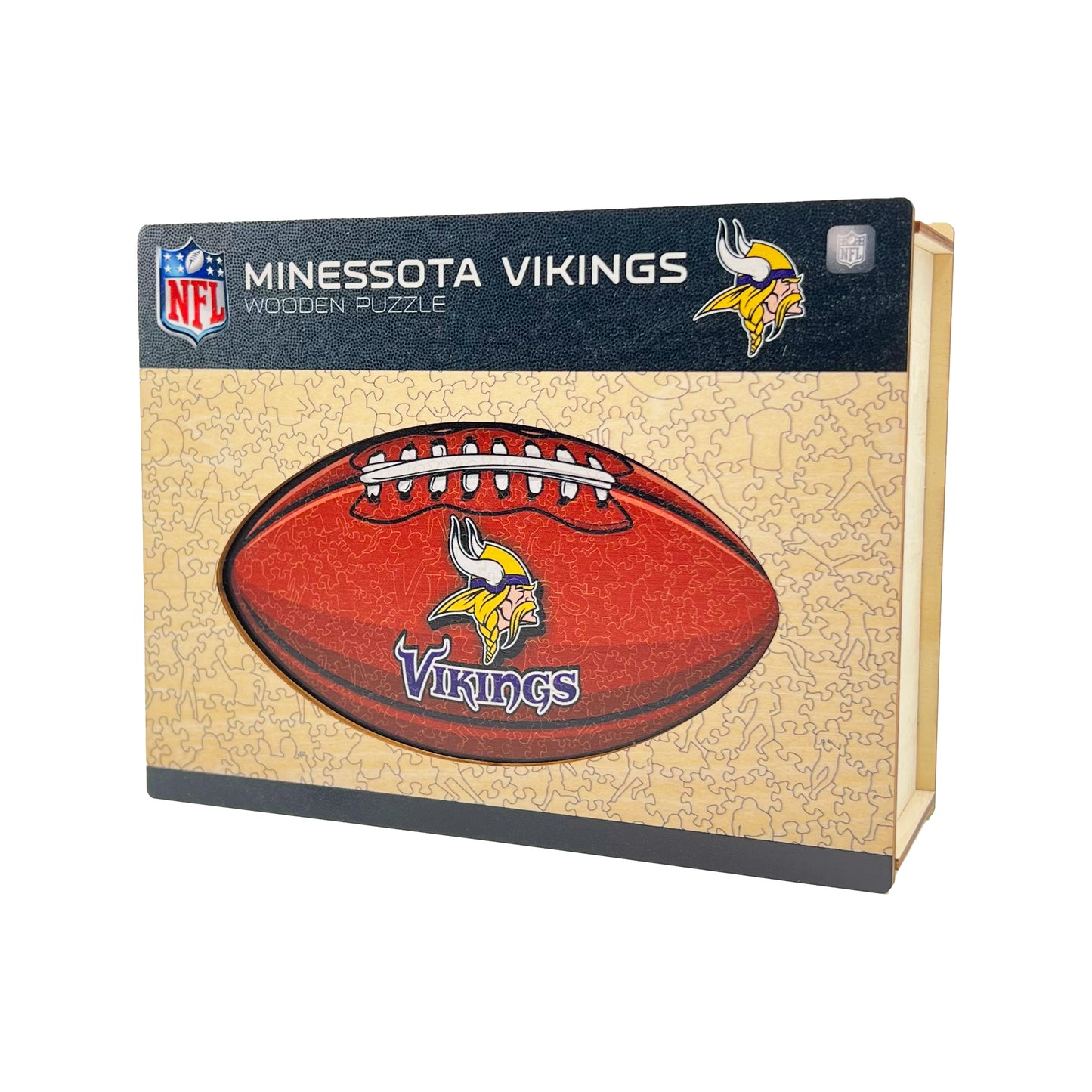 Minnesota Vikings™ - Rompecabezas de Madera