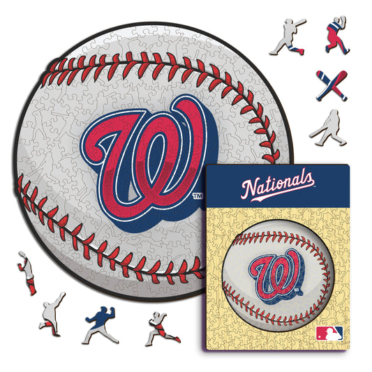 Washington Nationals™ - Rompecabezas de Madera