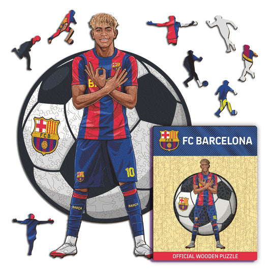 Lamine Yamal - Rompecabezas de Madera Oficial