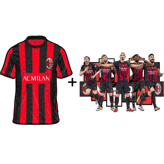 2 PACK AC Milan® Jersey + 5 Jugadores