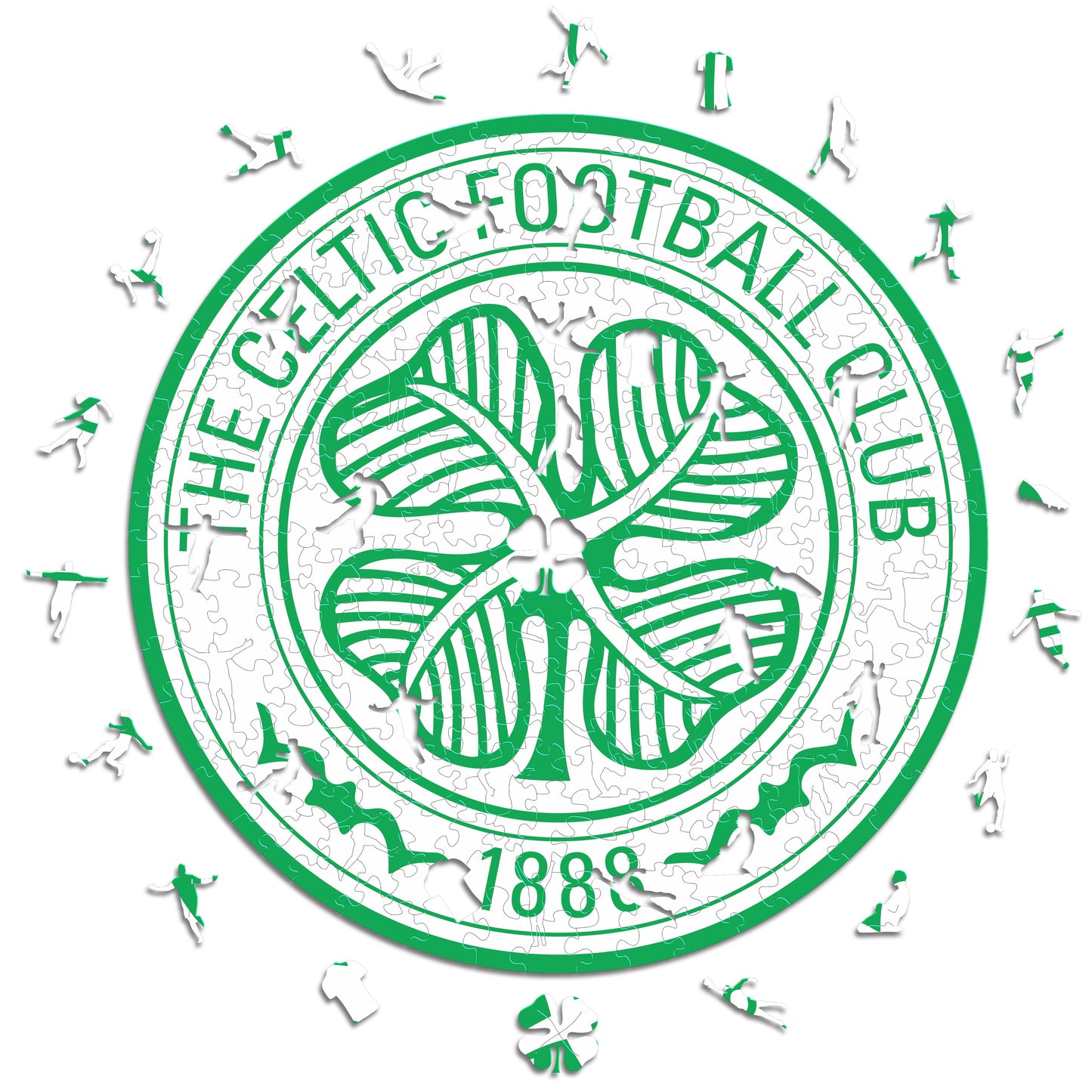 Celtic FC® Escudo - Rompecabezas de Madera