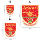 Arsenal FC® Escudo Retro - Rompecabezas de Madera