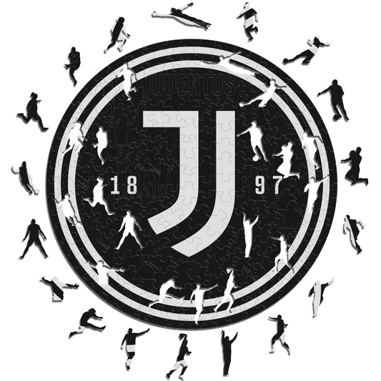 Juventus FC® Escudo - Rompecabezas de Madera