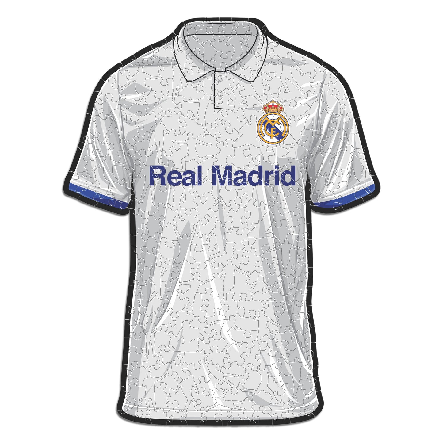 Real Madrid CF® Jersey - Rompecabezas de Madera