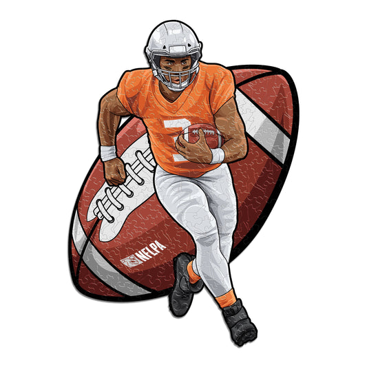 Russell Wilson - Rompecabezas de Madera