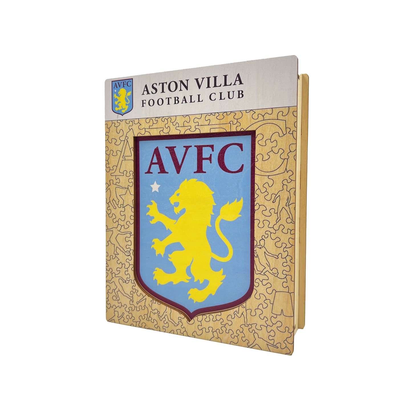 Aston Villa FC® Escudo - Rompecabezas de Madera
