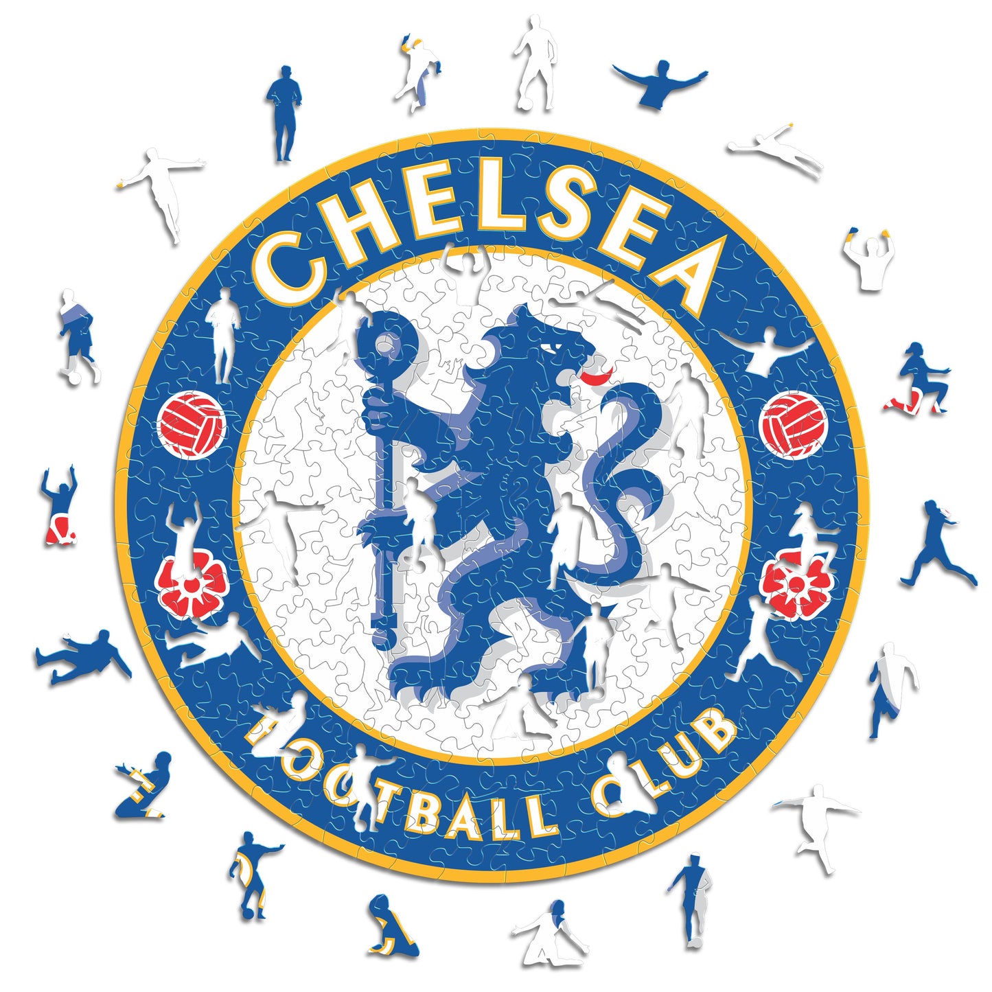 Chelsea FC® Escudo - Rompecabezas de Madera