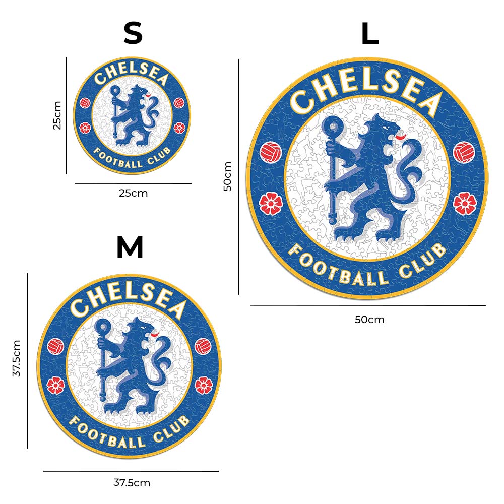 Chelsea FC® Escudo - Rompecabezas de Madera