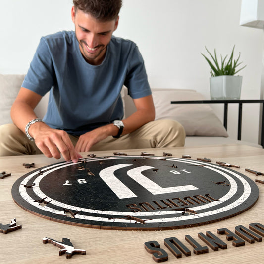 Juventus FC® Escudo - Rompecabezas de Madera