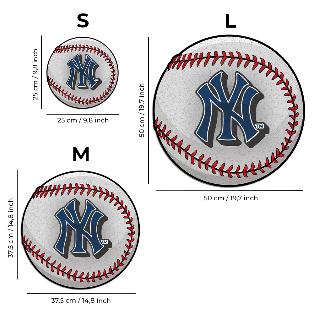 New York Yankees™ - Rompecabezas de Madera