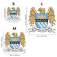 Manchester City FC® Retro Escudo - Rompecabezas de Madera