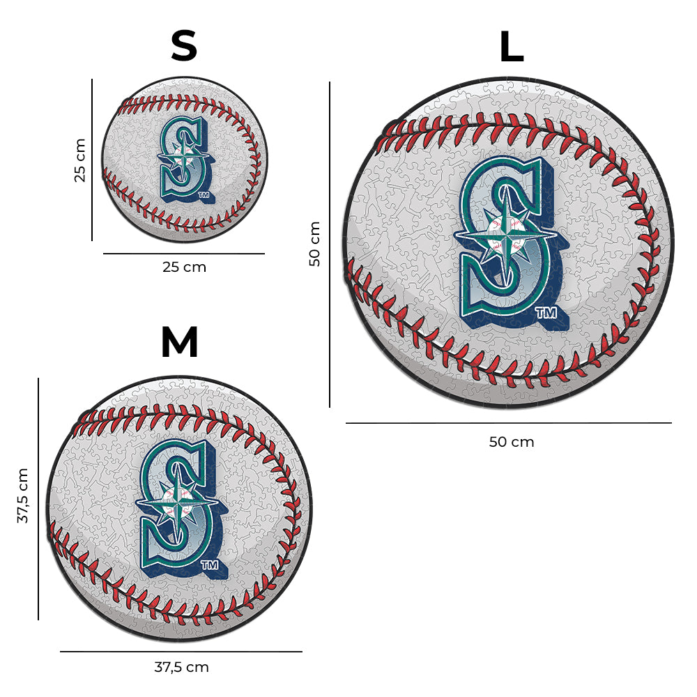Seattle Mariners™ - Rompecabezas de Madera