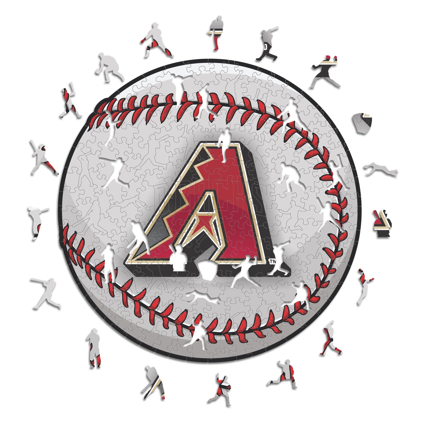 Arizona Diamondbacks™ - Rompecabezas de Madera