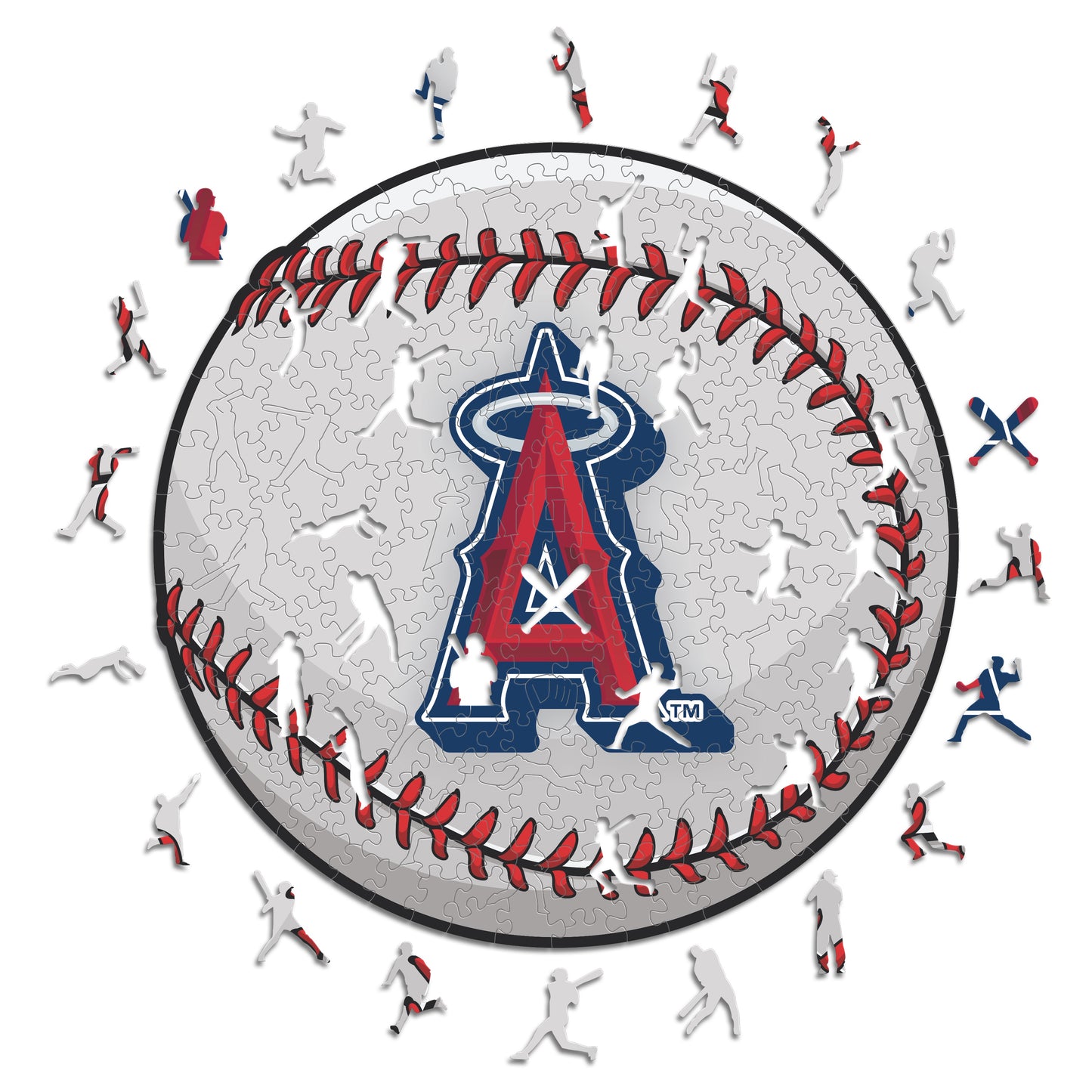 Los Angeles Angels™ - Rompecabezas de Madera