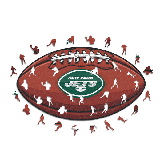 New York Jets™ - Rompecabezas de Madera