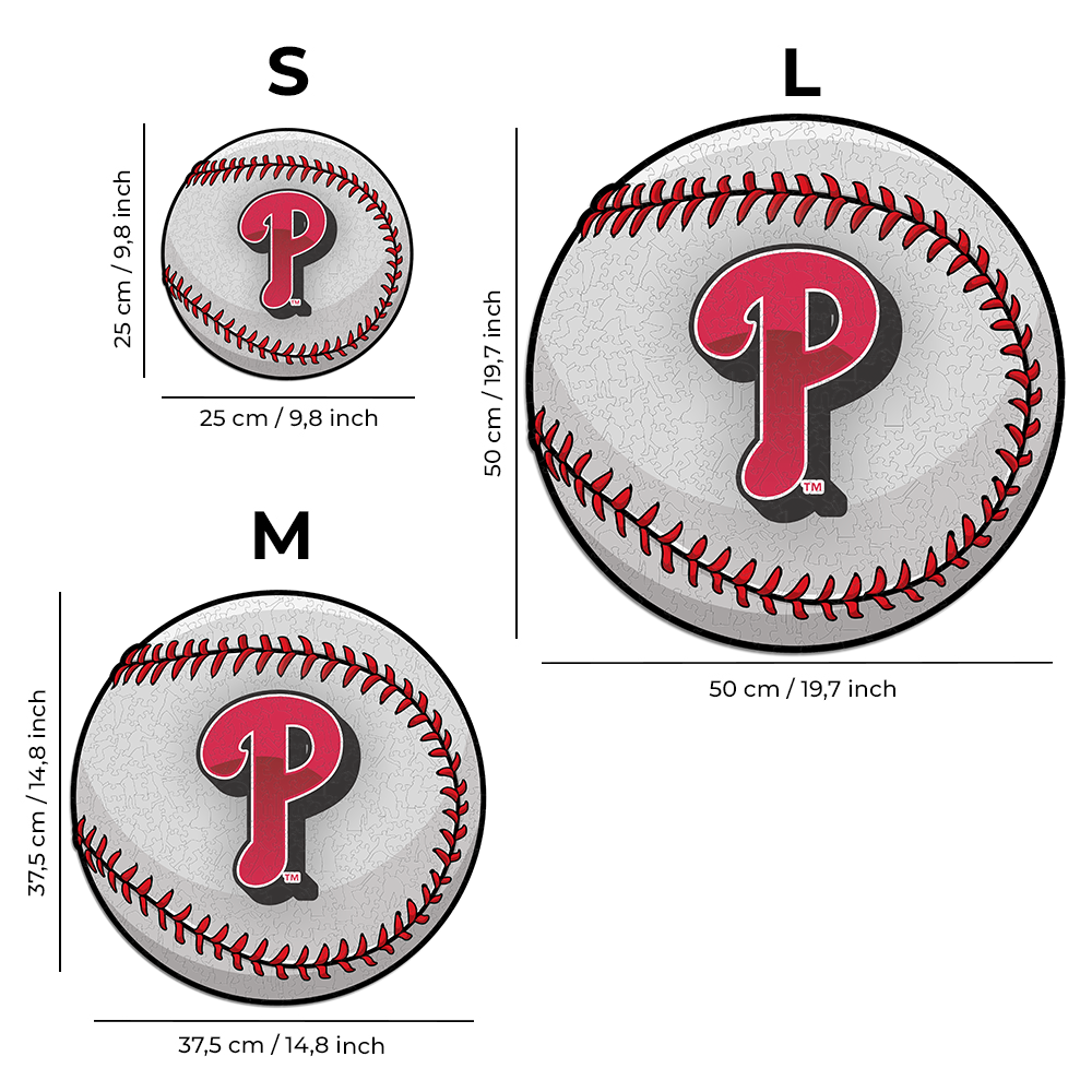 Philadelphia Phillies™ - Rompecabezas de Madera