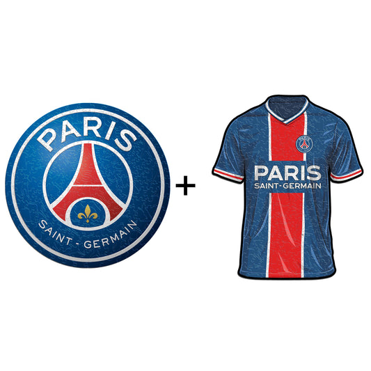 2 PACK Paris Saint-Germain FC® Escudo + Jersey