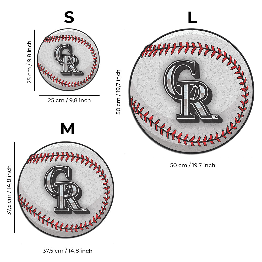 Colorado Rockies™ - Rompecabezas de Madera