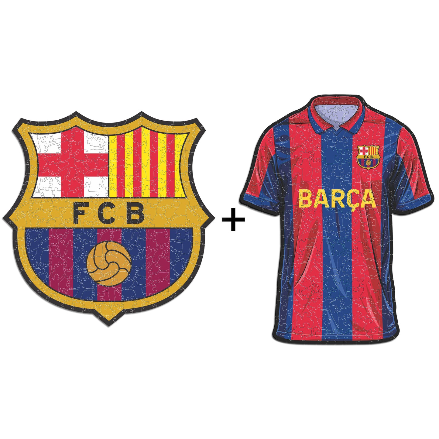 2 PACK FC Barcelona® Escudo + Jersey