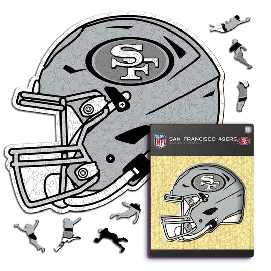 San Francisco 49ers™ Casco - Rompecabezas de Madera