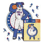 Philadelphia 76ers™ Mascota Rompecabezas de Madera