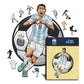 Ángel Di María - Rompecabezas de Madera