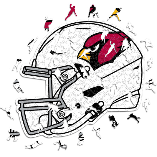 Arizona Cardinals™ Casco - Rompecabezas de Madera
