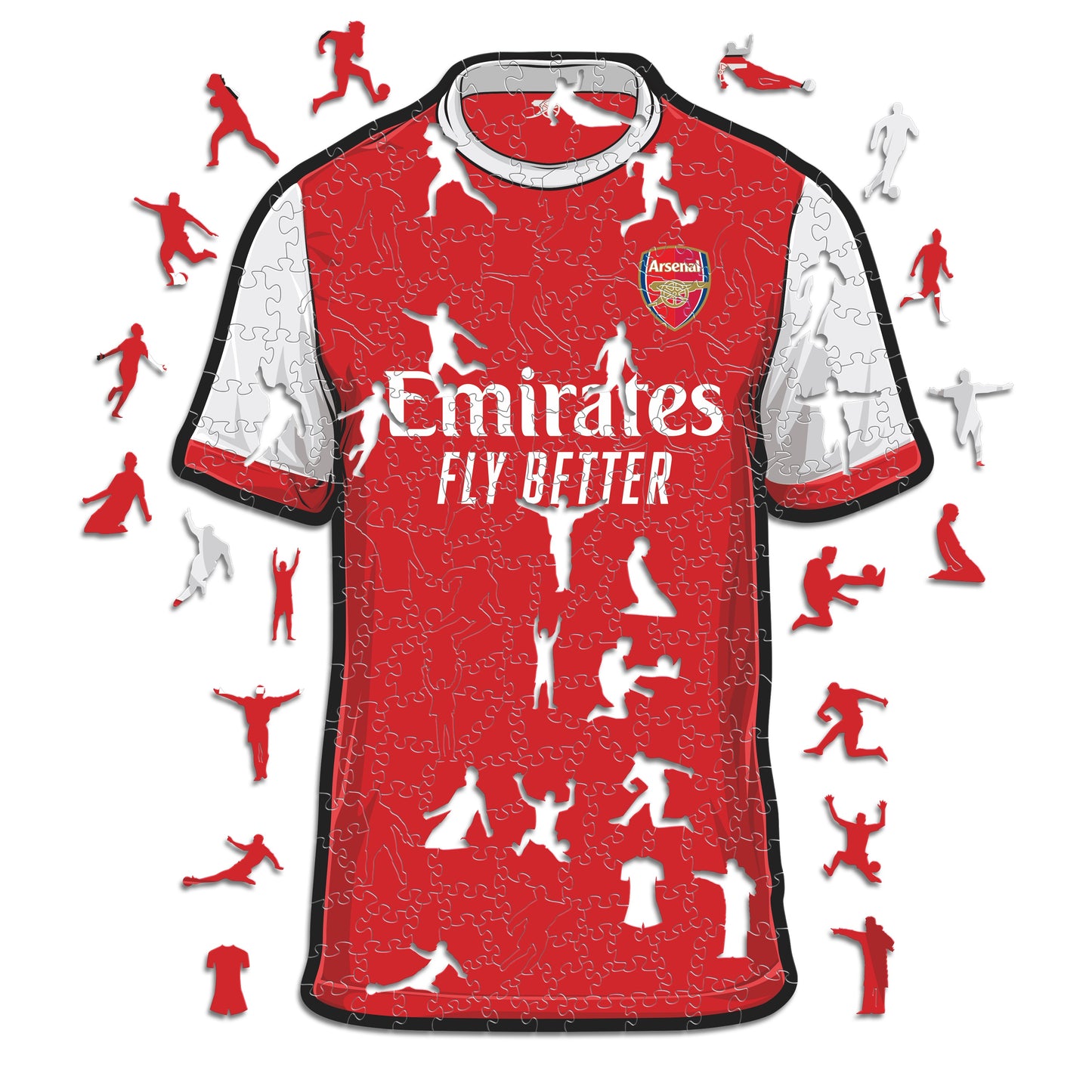 Arsenal FC® Jersey - Rompecabezas de Madera